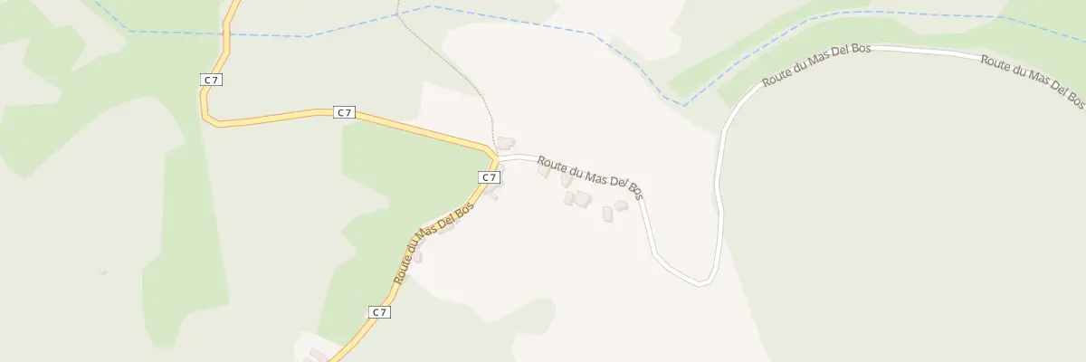 Plan du 5047 Mas Del Bos au Bouyssou