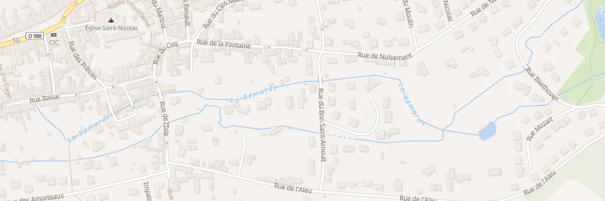 Plan du 6 Rue du Bon St Arnoult à Saint-Arnoult-en-Yvelines