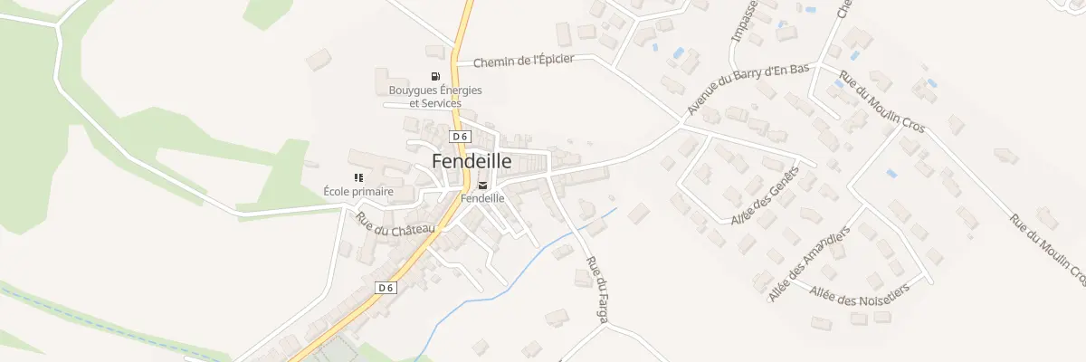 Plan du 12 Rue du Farga à Fendeille