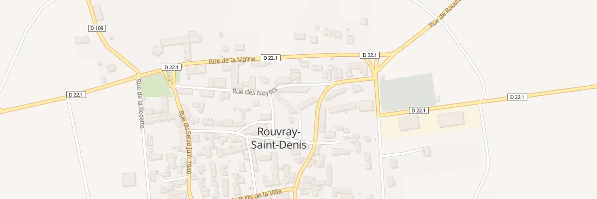 Plan du 9 Rue de la Croix Boisée à Neuville Saint Denis