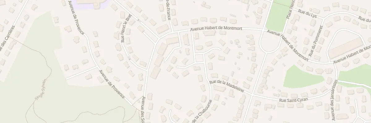Plan du 12 Rue de la Chabourne au Mesnil-Saint-Denis