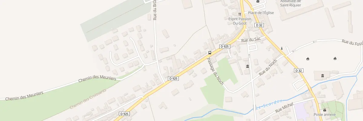 Plan du 32 Rue du Gen de Gaulle à Saint-Riquier