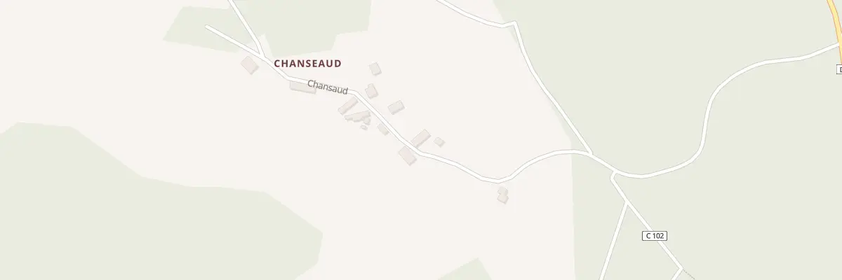 Plan du 5180 Chanseaud à Saint-Georges-la-Pouge
