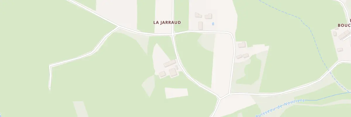 Plan du 3 La Jarraud à Nouziers