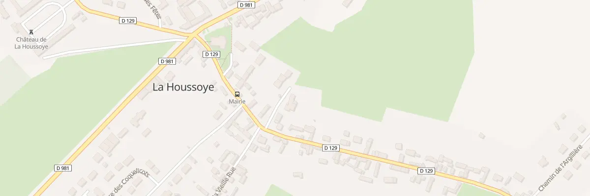 Plan du 60 Imp de la Soie à La Houssoye