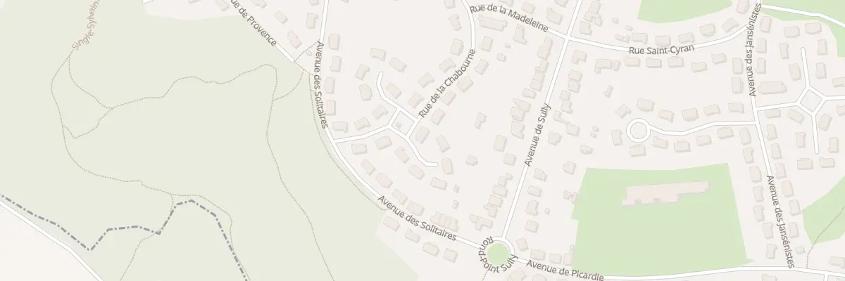 Plan du 31 Rue de la Chabourne au Mesnil-Saint-Denis