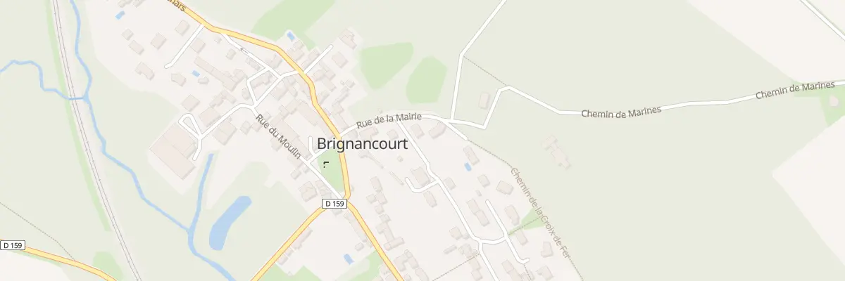 Plan du 18 Rue de la Jeunesse à Brignancourt