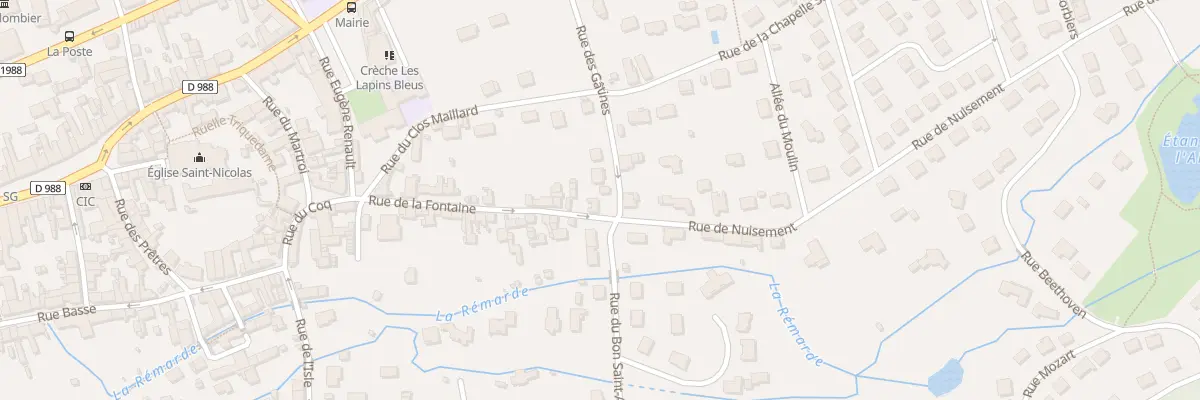 Plan du 1 Rue des Gatines à Saint-Arnoult-en-Yvelines