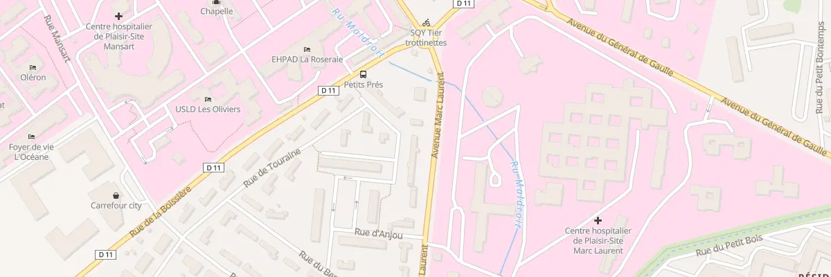 Plan du 8 Rue d’Anjou à Plaisir