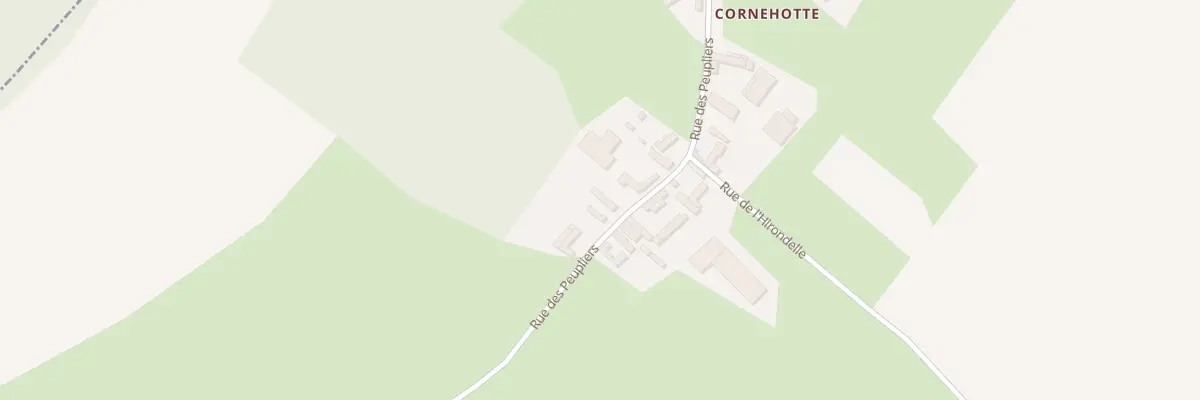 Plan du 8 Rue des Peupliers à Brailly-Cornehotte