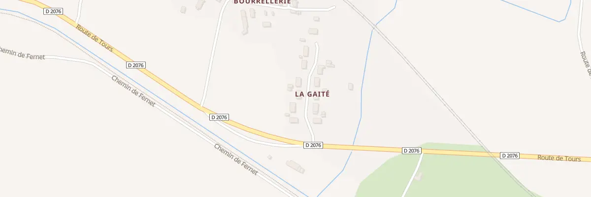 Plan du 7 La Gaite à Thénioux
