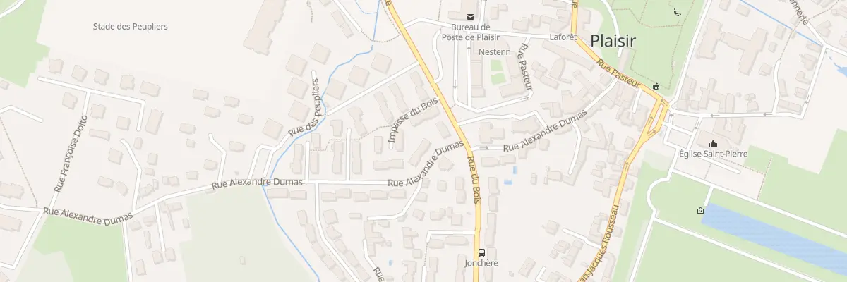 Plan du 4 Rue du Bois à Plaisir