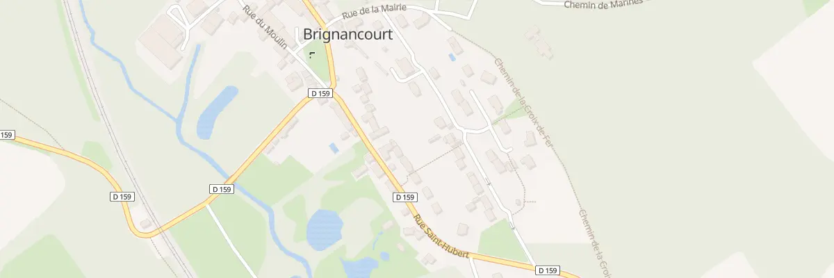 Plan du 23 Rue de la Jeunesse à Brignancourt