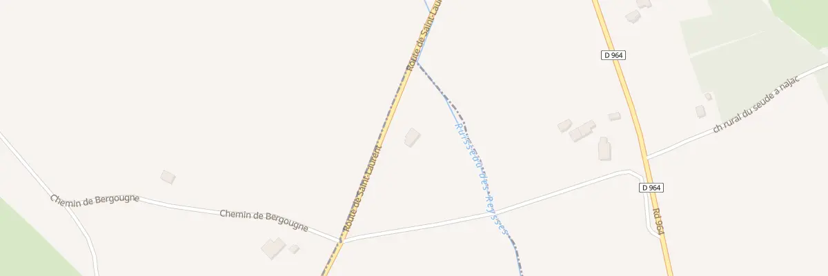 Plan du 5346 Mondou à Cadalen