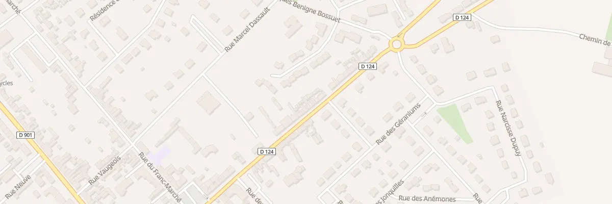Plan du 59 Rue d’Amiens à Grandvilliers