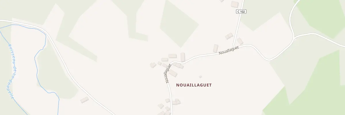 Plan du 5166 Nouaillaguet au Donzeil