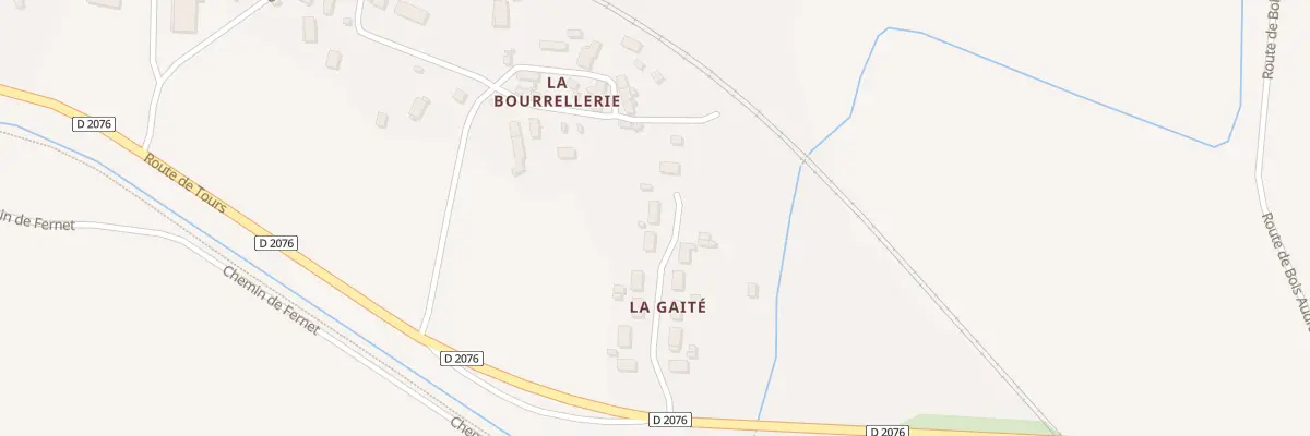 Plan du 13 La Gaite à Thénioux