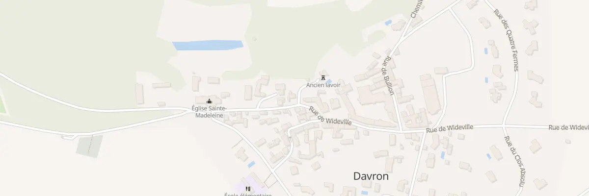 Plan du 5 Rue de Wideville à Davron