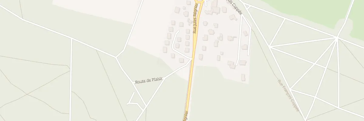 Plan du 1 Rue Anatole France à Plaisir