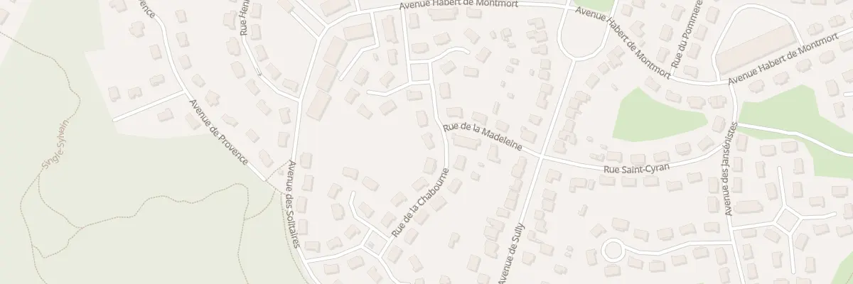 Plan du 26 Rue de la Chabourne au Mesnil-Saint-Denis