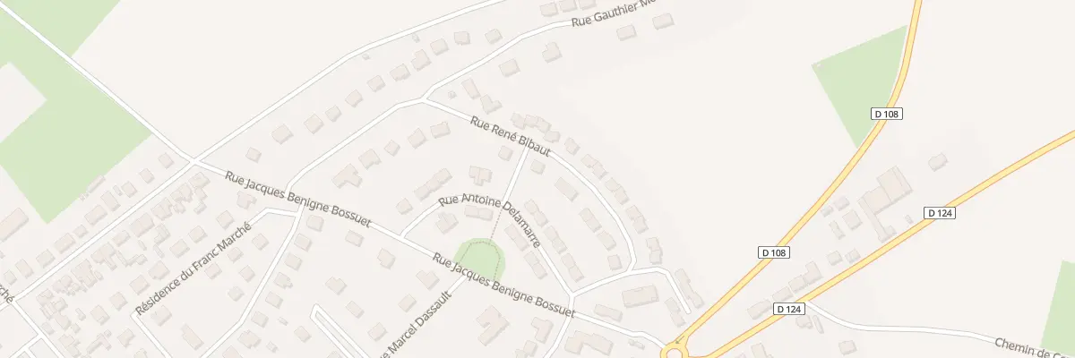 Plan du 41 Rue René Bibaut à Grandvilliers