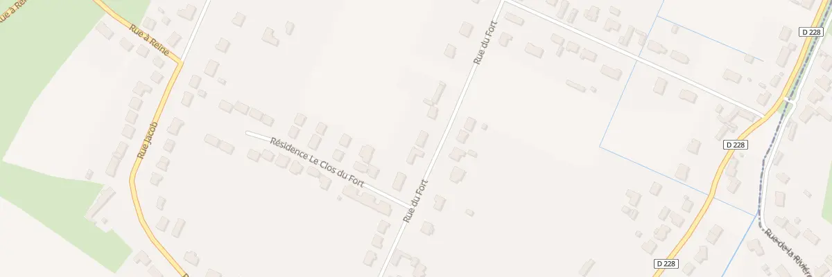 Plan du 569 Rue du Fort à Balinghem