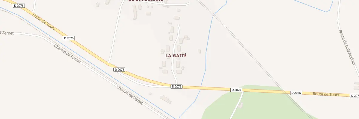 Plan du 6 La Gaite à Thénioux