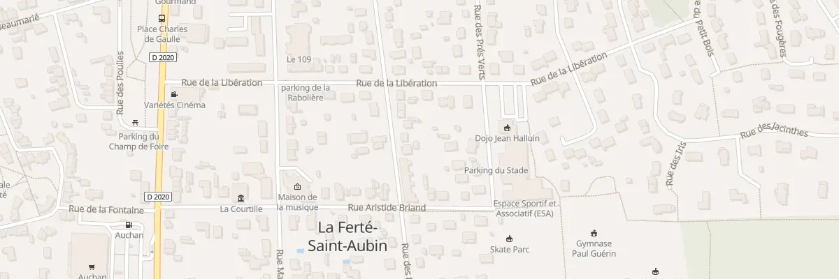 Plan du 43 Rue des Prés Fleuris à La Ferté-Saint-Aubin