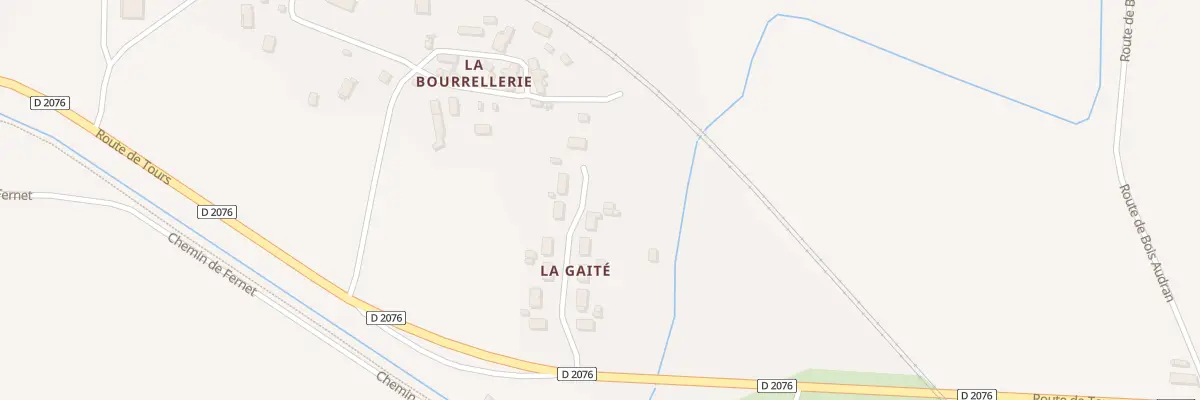 Plan du 12 La Gaite à Thénioux