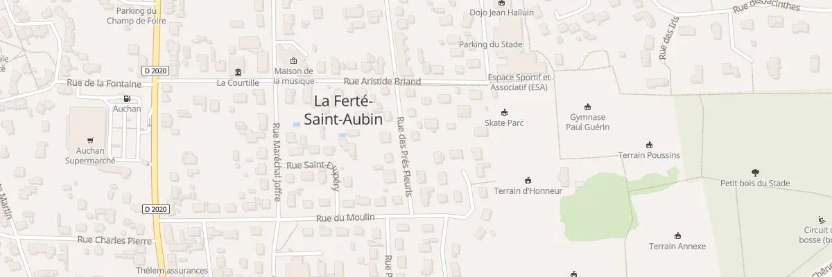 Plan du 51 Rue des Prés Fleuris à La Ferté-Saint-Aubin