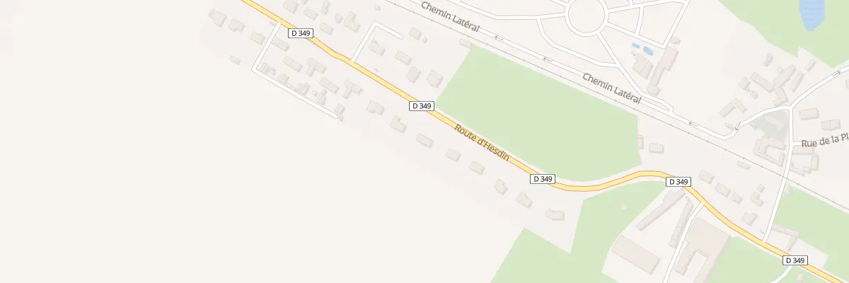 Plan du 1090 Rte d’Hesdin à Maresquel-Ecquemicourt