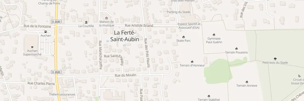 Plan du 53 Rue des Prés Fleuris à La Ferté-Saint-Aubin