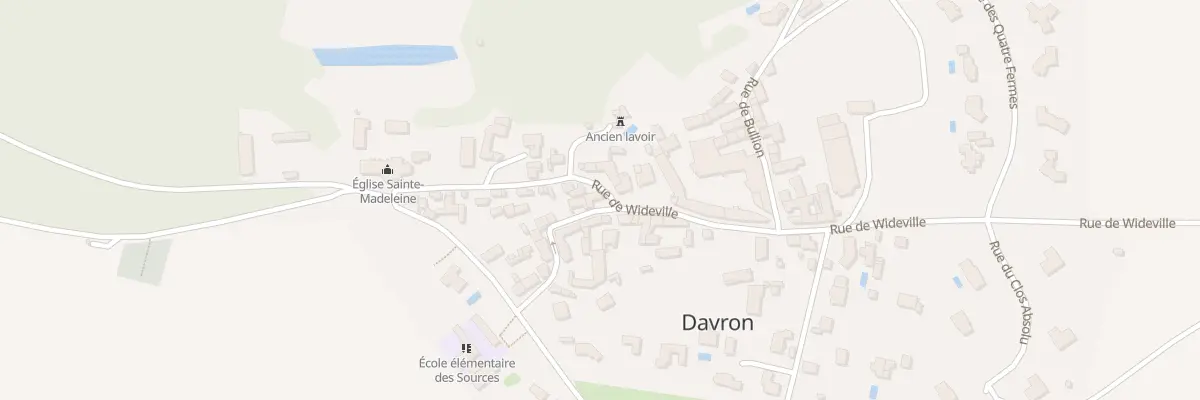Plan du 2 Rue Hautement à Davron