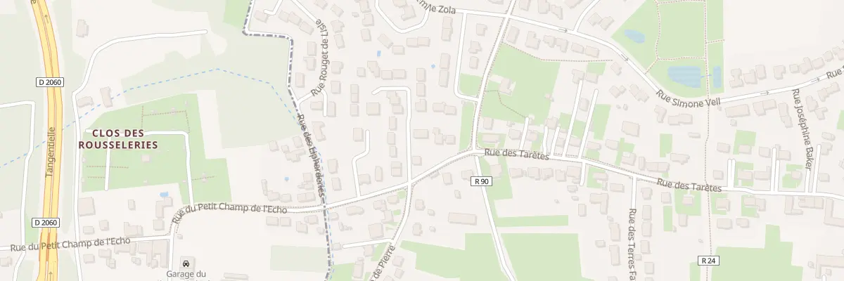 Plan du 952 Rue des Tarètes à Semoy