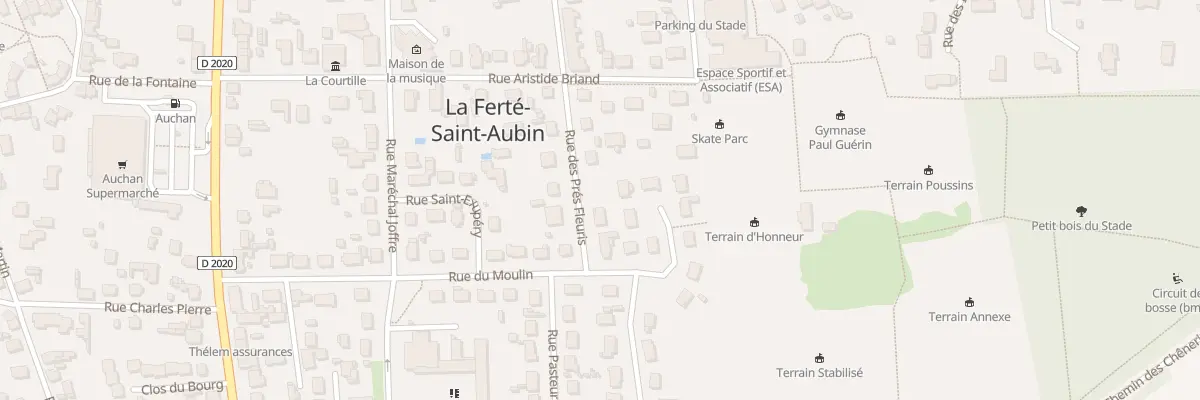 Plan du 53T Rue des Prés Fleuris à La Ferté-Saint-Aubin