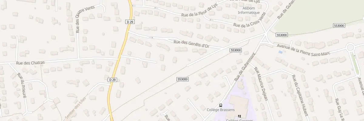 Plan du 2 Rue des Paradis à Saint-Arnoult-en-Yvelines