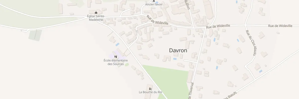 Plan du 7 Rue Hautement à Davron