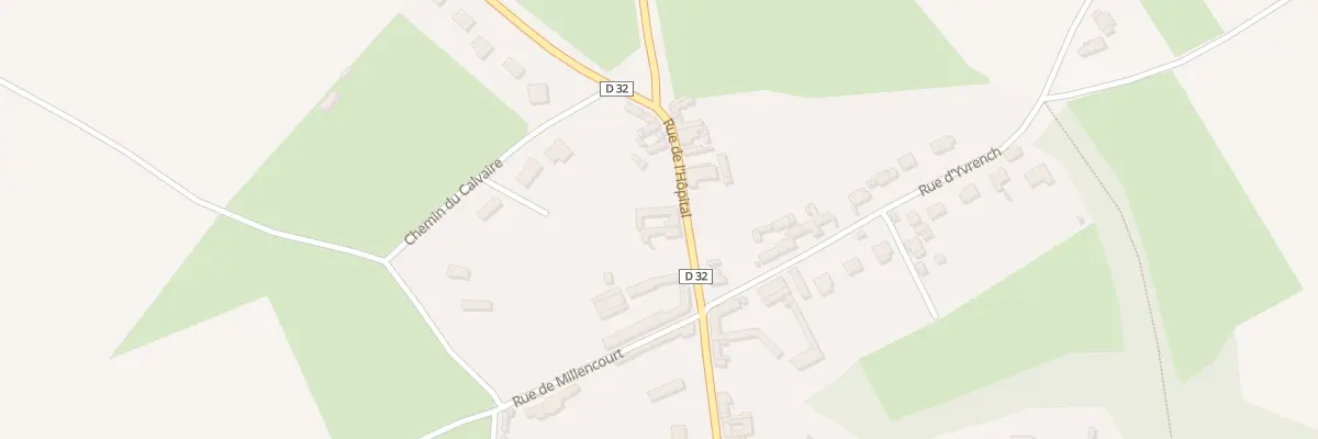 Plan du 19 Rue de l’Hopital à Saint-Riquier