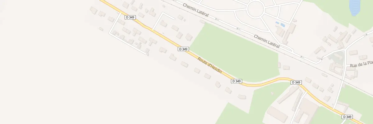 Plan du 1090 Rte d’Hesdin à Maresquel-Ecquemicourt