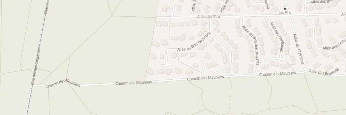 Plan du 15 All du Bois de Justice à Verneuil-sur-Seine