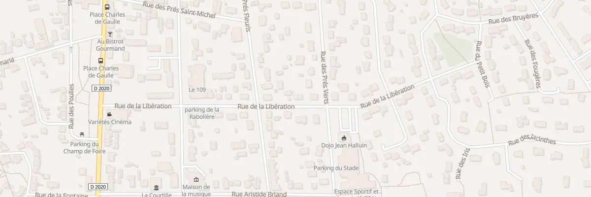 Plan du 325 Rue de la Libération à La Ferté-Saint-Aubin