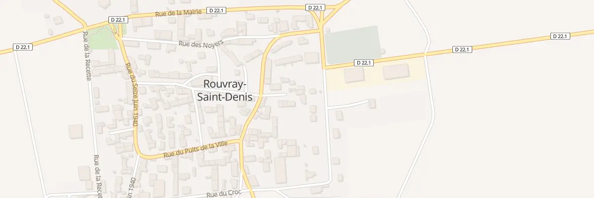 Plan du 12 Rue de la Croix Boisée à Neuville Saint Denis