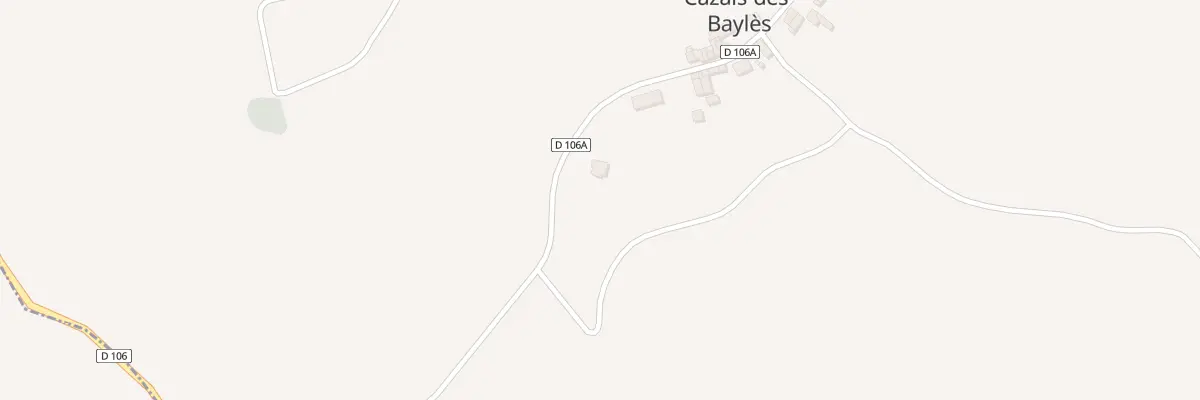 Plan du 5006 Cazals des Bayles à Cazals-des-Baylès