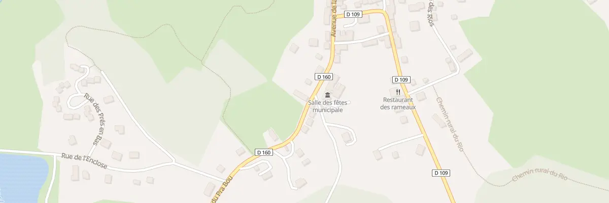 Plan du 7 Rue du Pra Bou à Tarnac