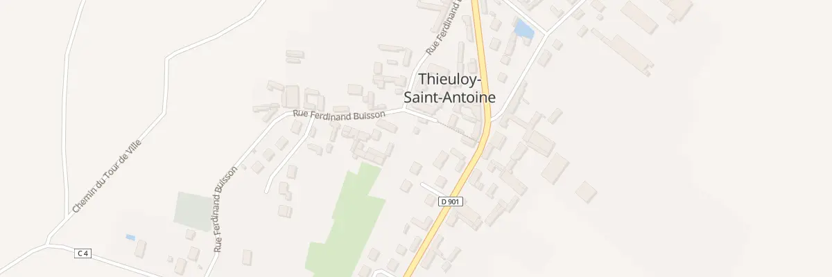 Plan du 3 Rue Ferdinand Buisson à Thieuloy-Saint-Antoine