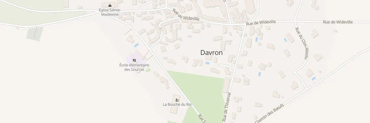 Plan du 5042 Rue Saint Jacques à Davron