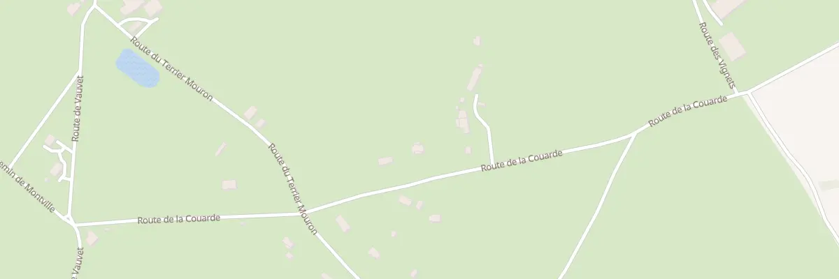 Plan du 14 Rte de la Couarde à Montgivray