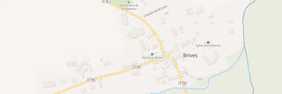 Plan du 3 Rte d’Issoudun à Brives