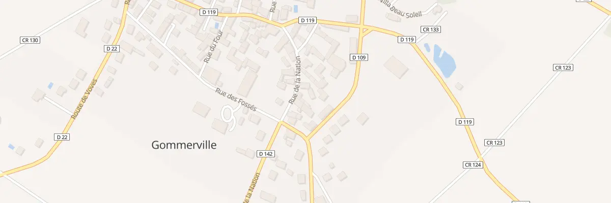Plan du 17 Rue de la Nation à Gommerville