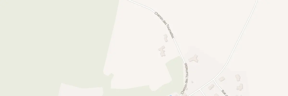 Plan du 1 Che des Tournelles à Davron